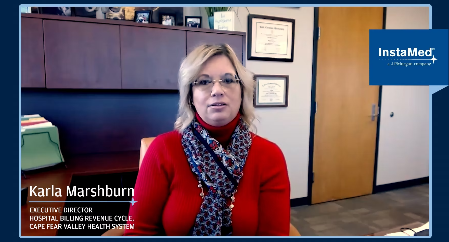 InstaMed Customer Testimonial Cape Fear Valley Health System Video